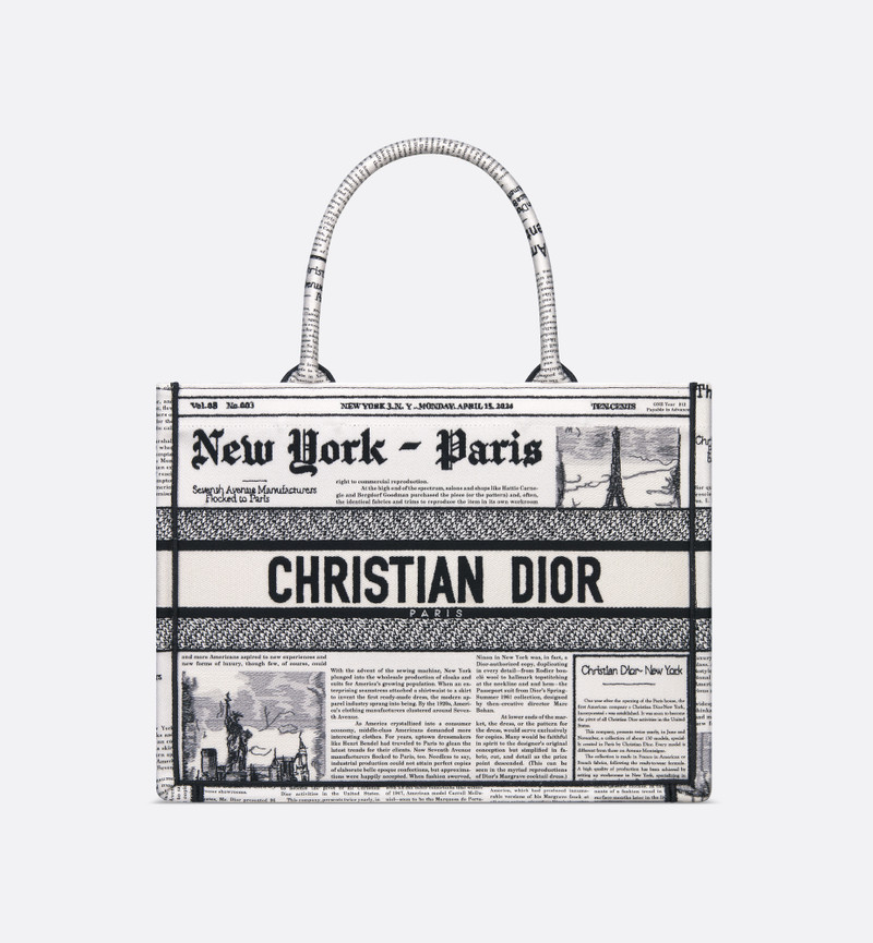 Medium Dior Book Tote 1
