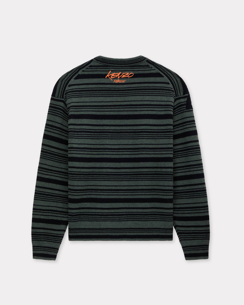 KENZO 'Kenzo x Futura 2000' jumper in wool and cotton outlook