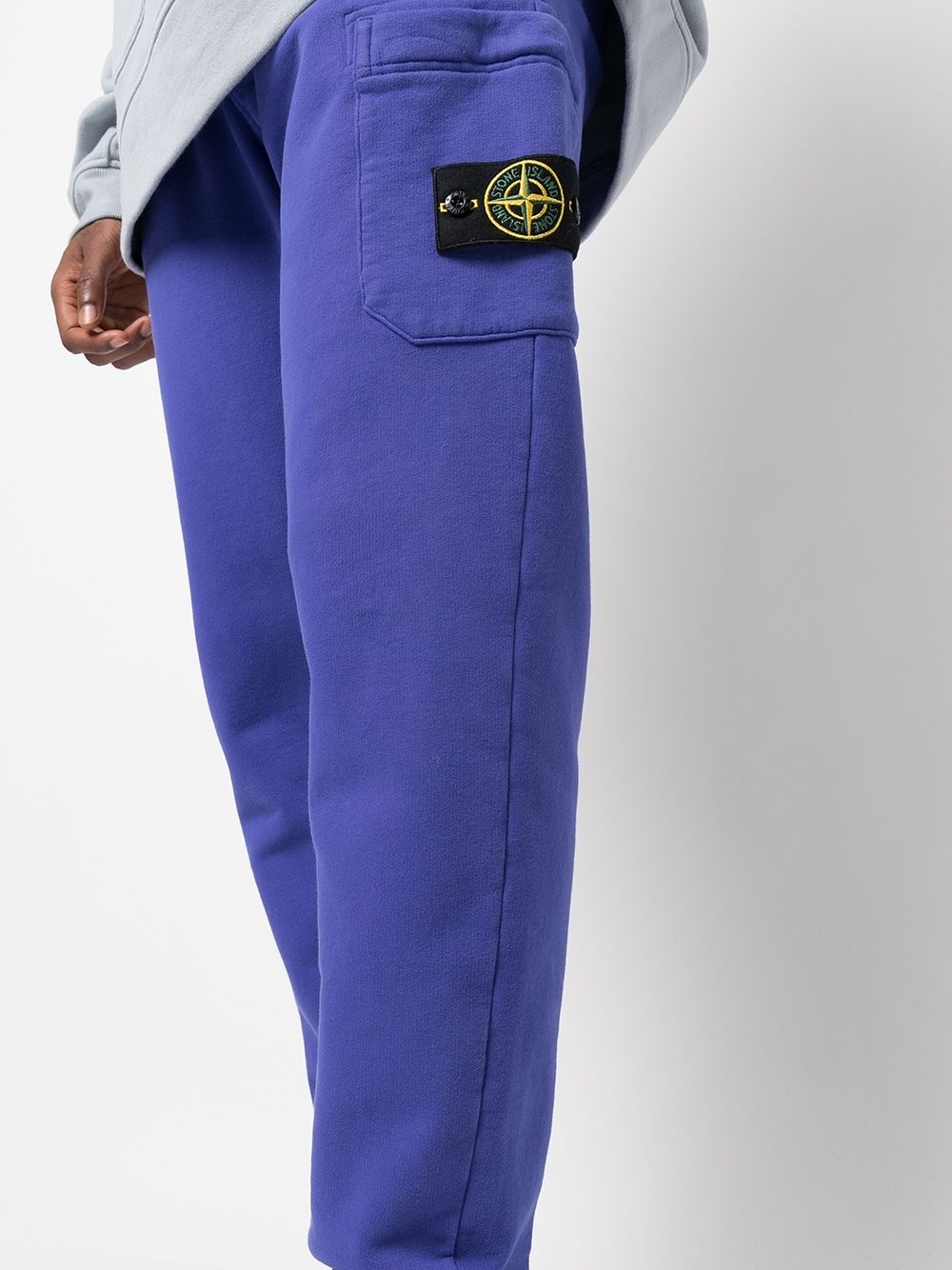 logo-patch track pants - 5