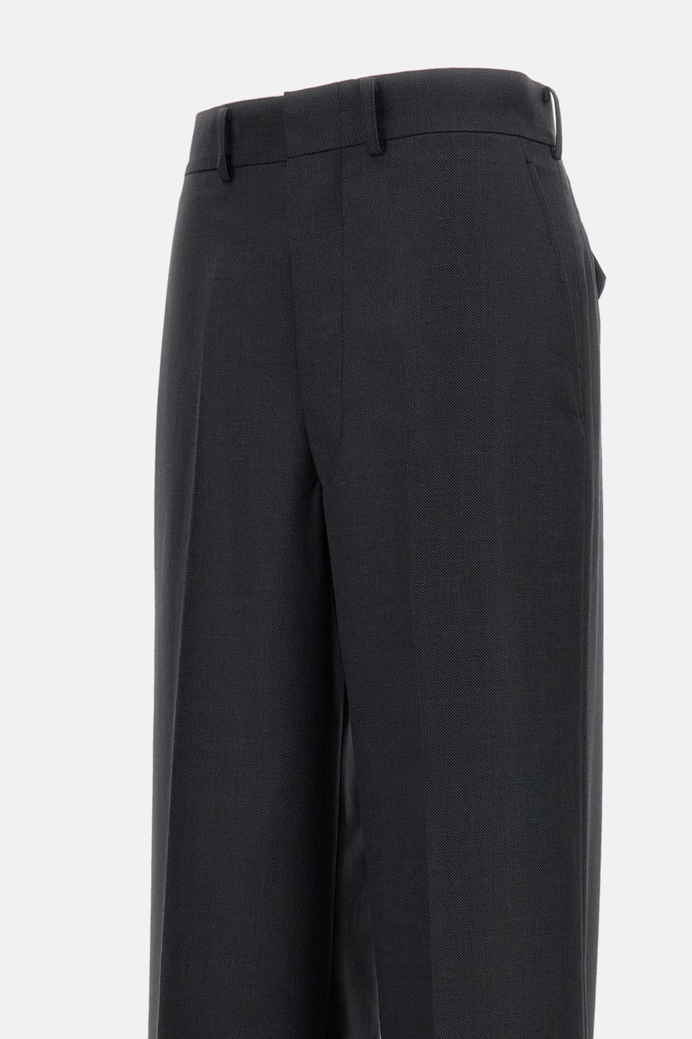 TAILORED WOOL TROUSERS - 3