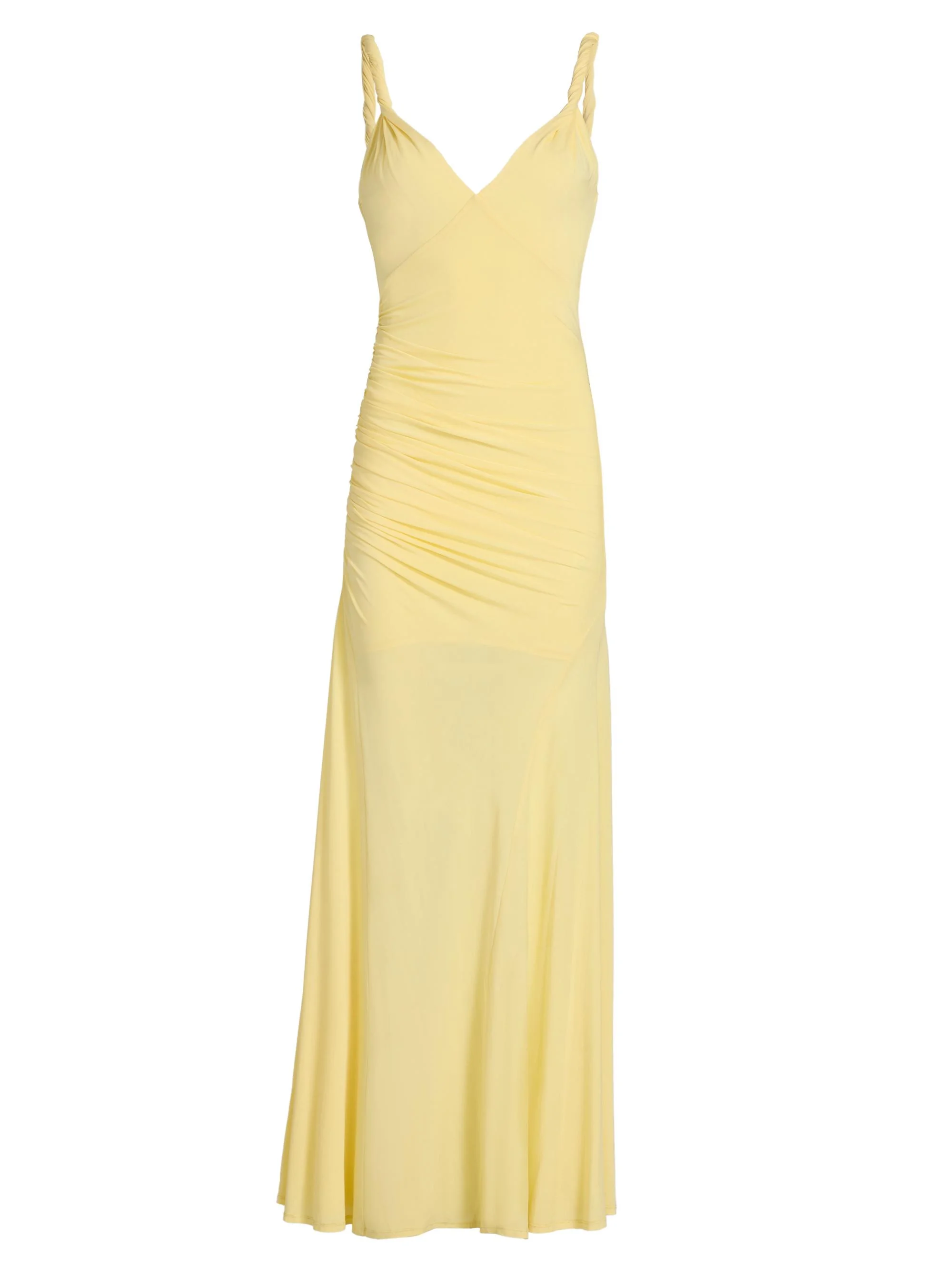 Women's Bianca Twist-Strap Maxi Dress - Butter - 1