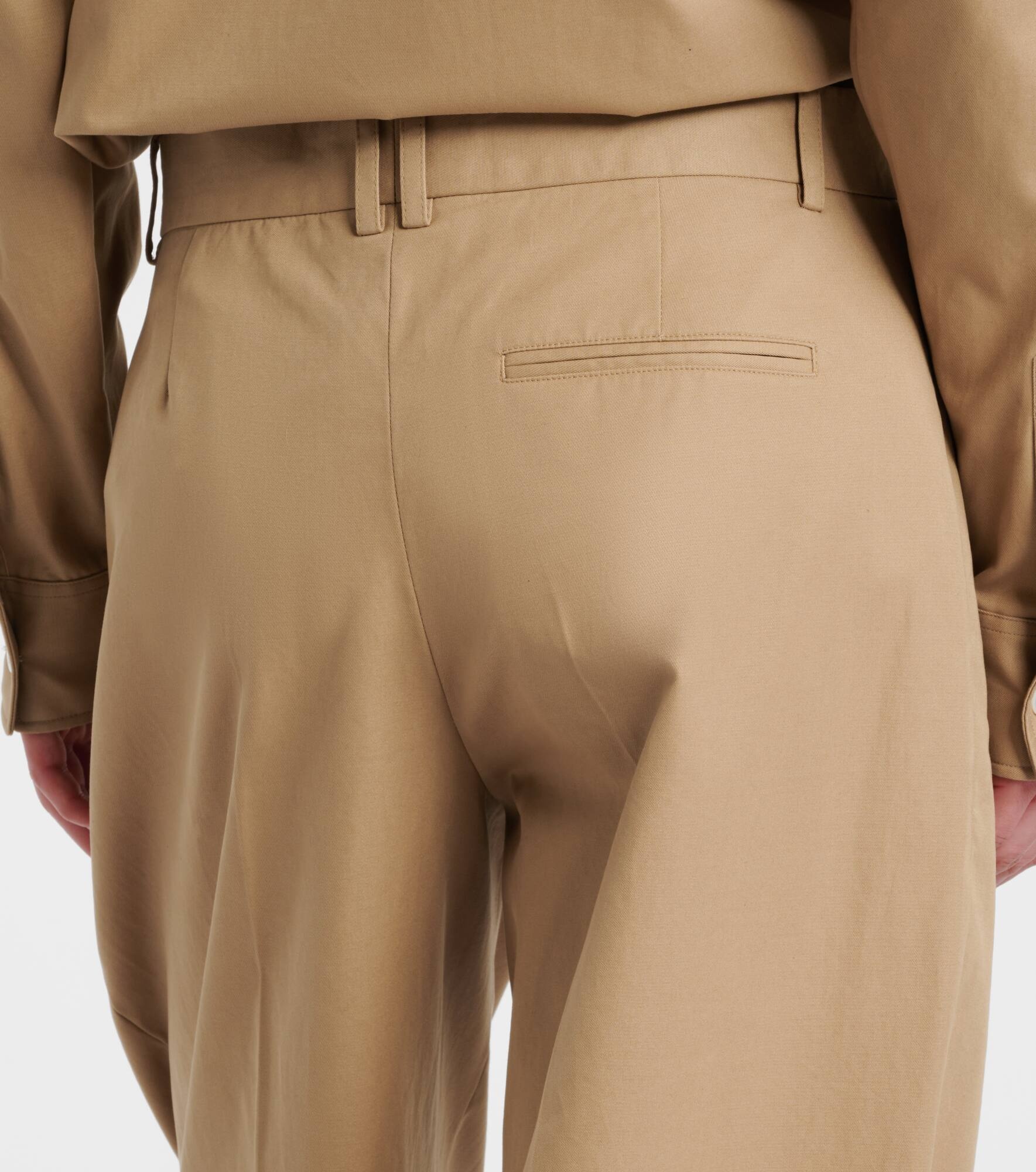 Alfidis cotton and cashmere wide-leg pants - 6