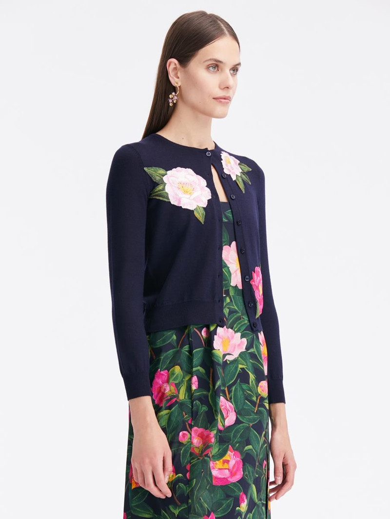 CAMELLIA THREADWORK CARDIGAN 4