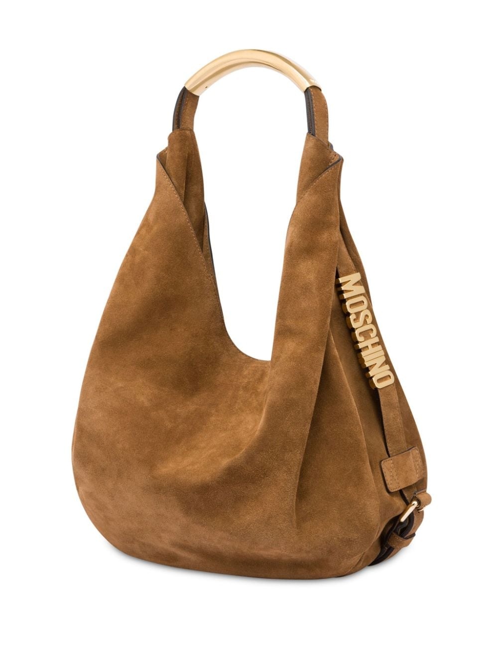 slouchy leather shoulder bag - 2