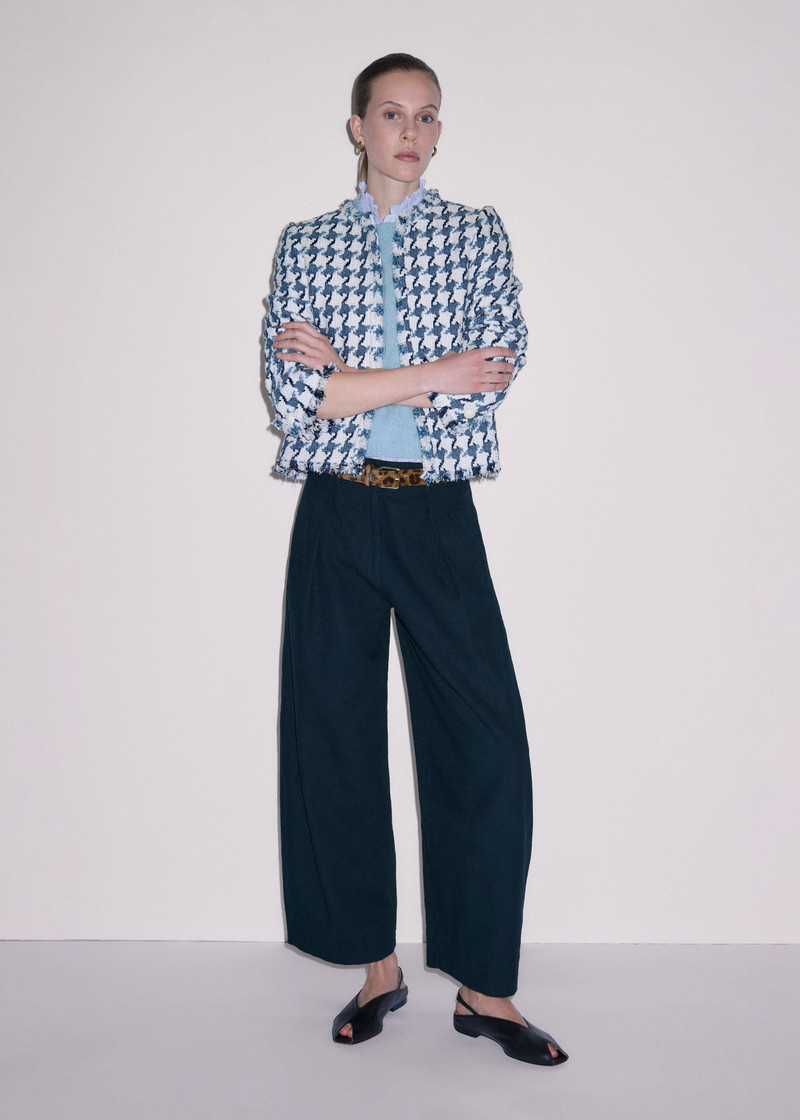Pleat Barrel Pant 6