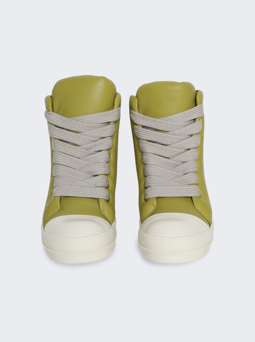 Scarpe in Pelle Padded High Top Sneakers Acid / Milk - 3