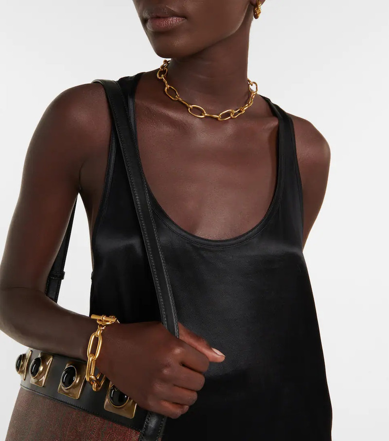 Satin tank top 4