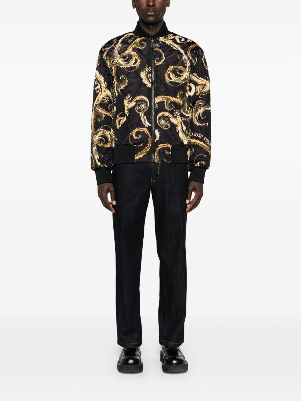 mid-rise tapered jeans - 2