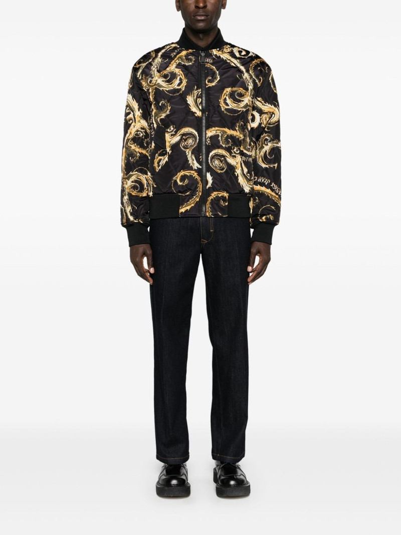 VERSACE JEANS COUTURE mid-rise tapered jeans outlook