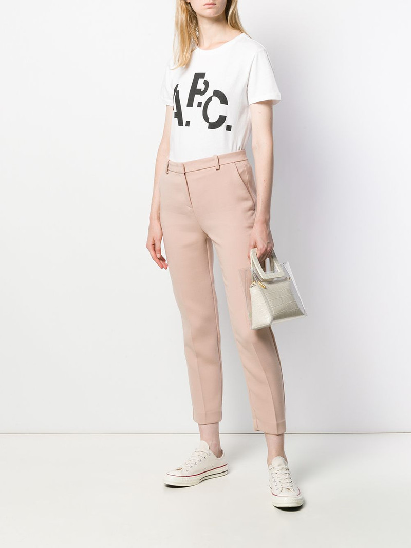 A.P.C. logo print T-shirt outlook