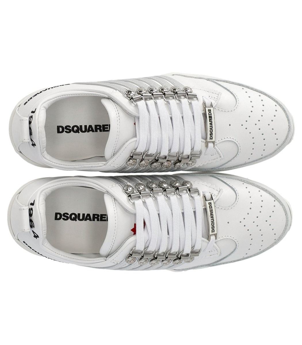 DSQUARED2 LEGENDARY WHITE SNEAKER - 5