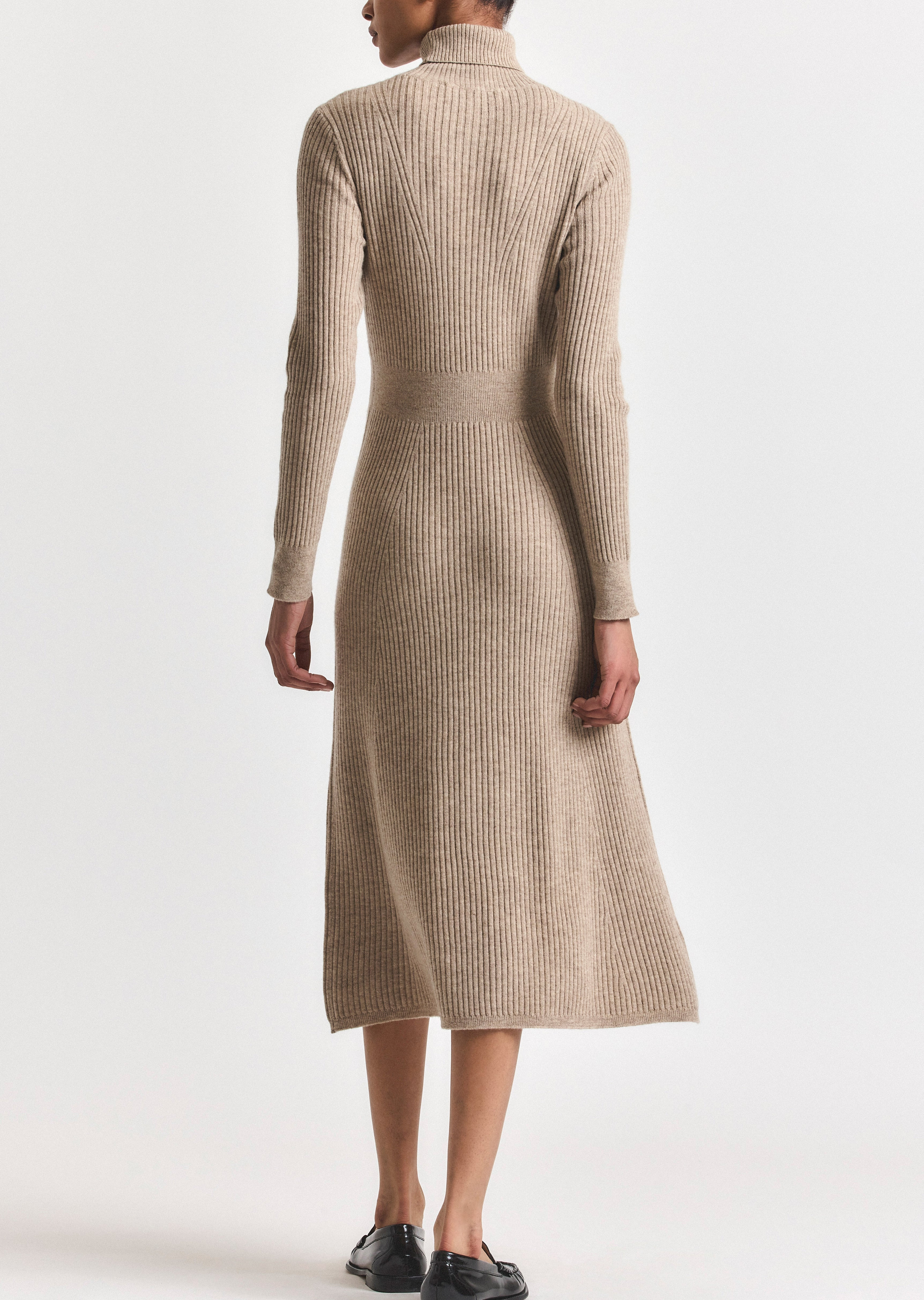 DIANA TURTLENECK DRESS - 5