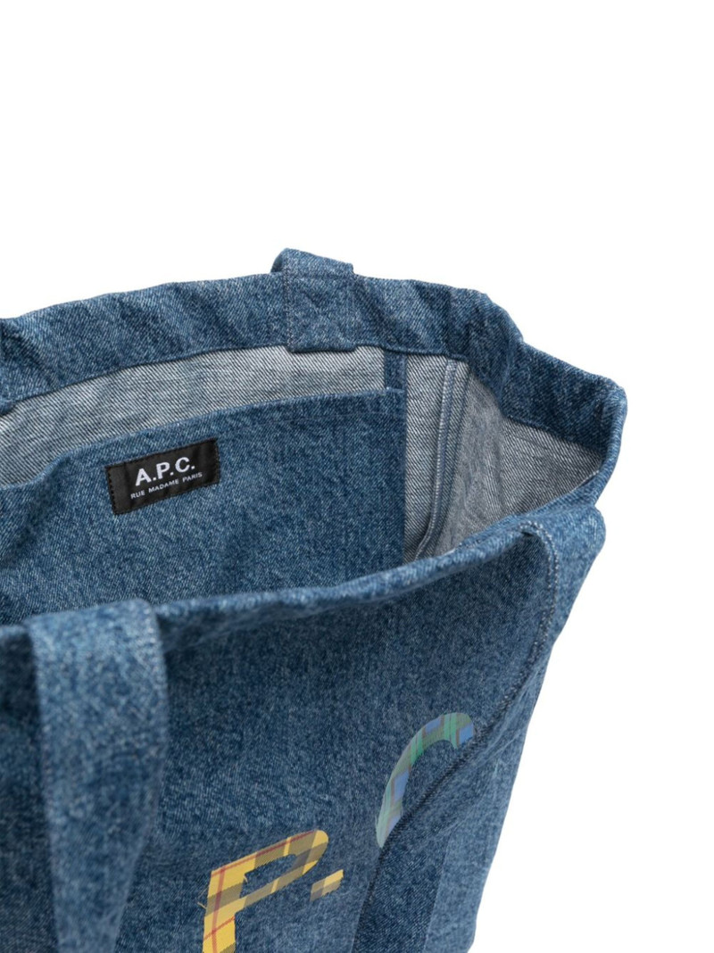 Lou denim tote bag 5