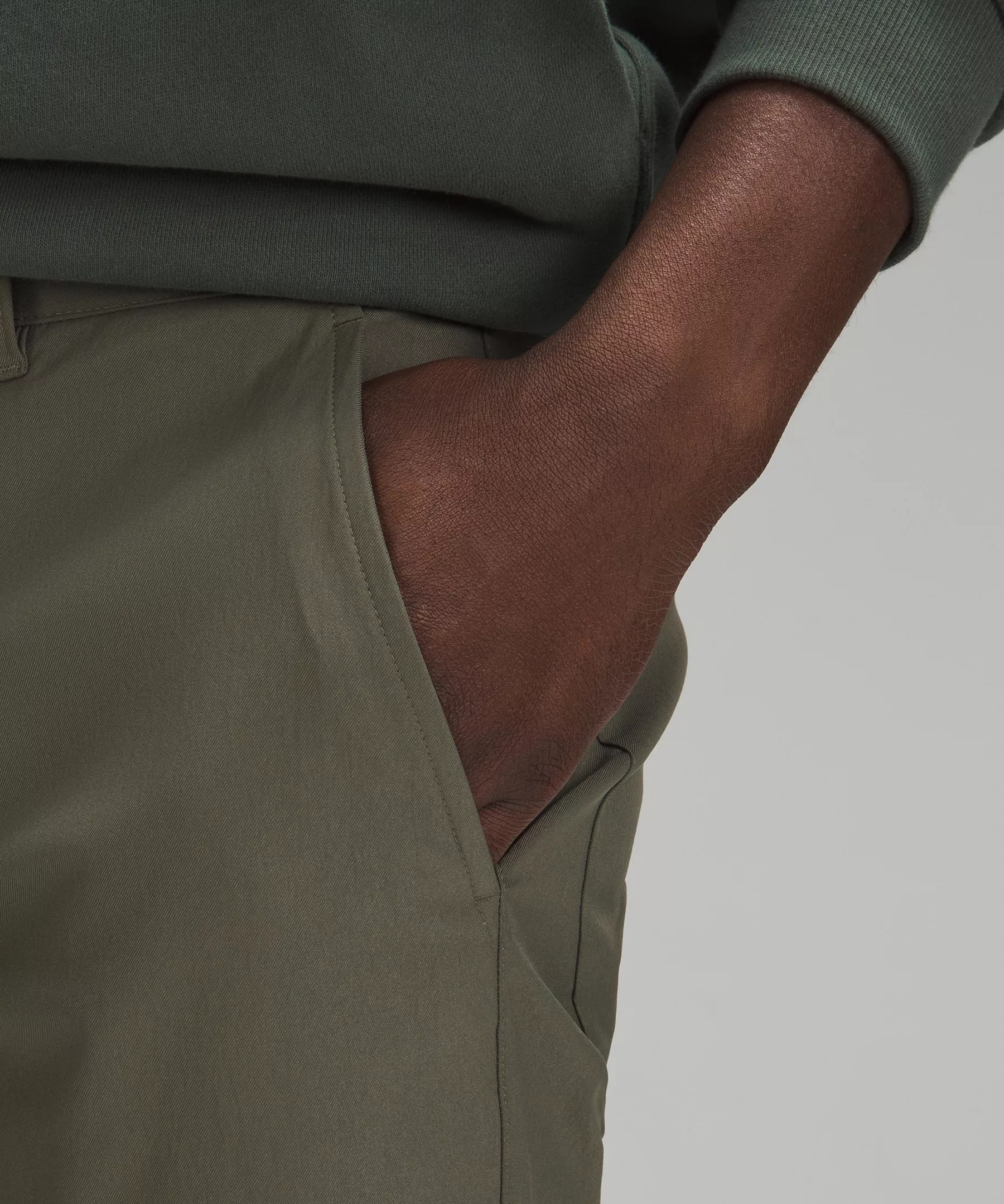 Slim-Tapered Smooth Twill Trouser *Cropped - 4