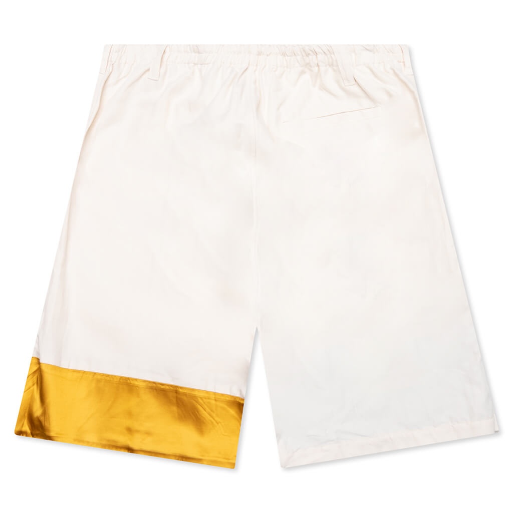 MARNI X NO VACANCY INN GABARDINE SHORTS - LIMESTONE - 2