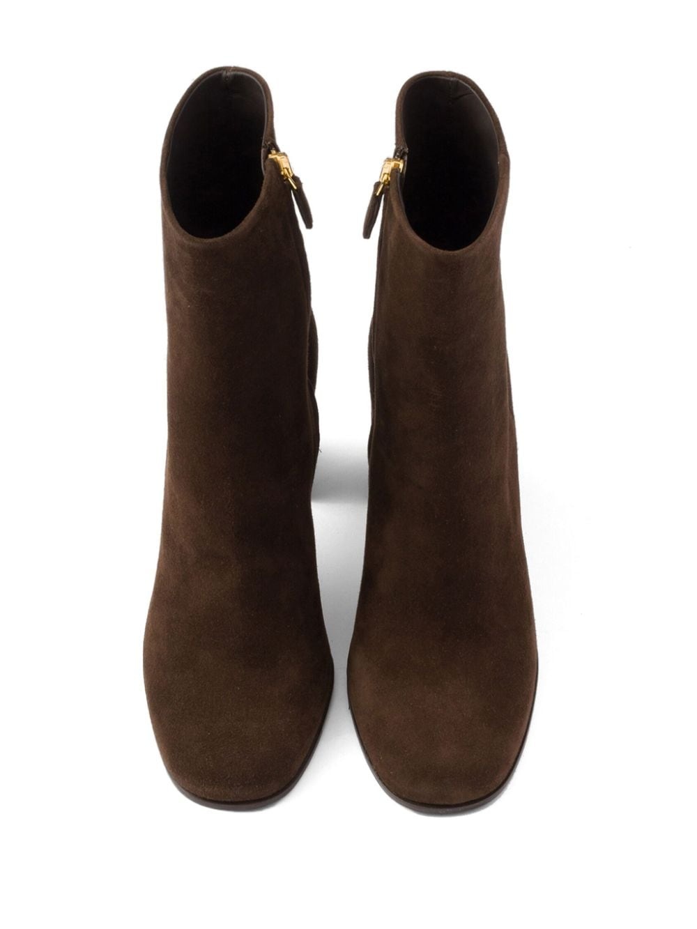 Suede booties - 4
