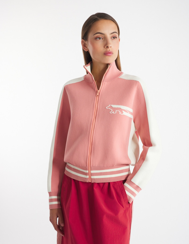 FLASH FOX ZIPPED CARDIGAN 3