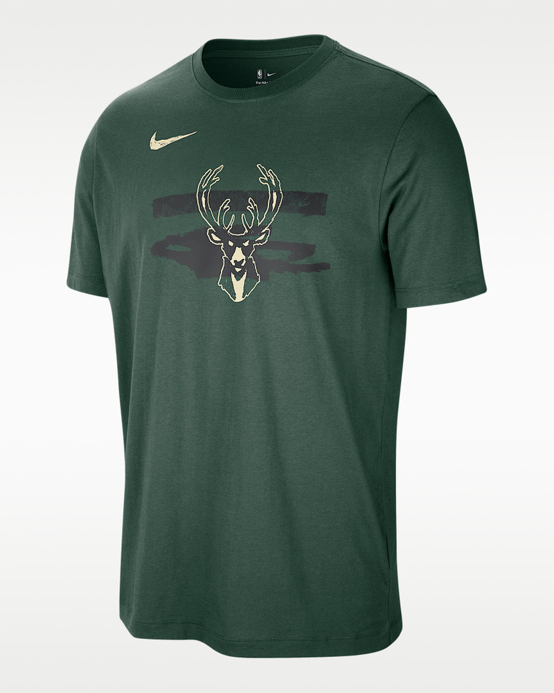 Milwaukee Bucks Courtside Men's Nike NBA T-Shirt 1