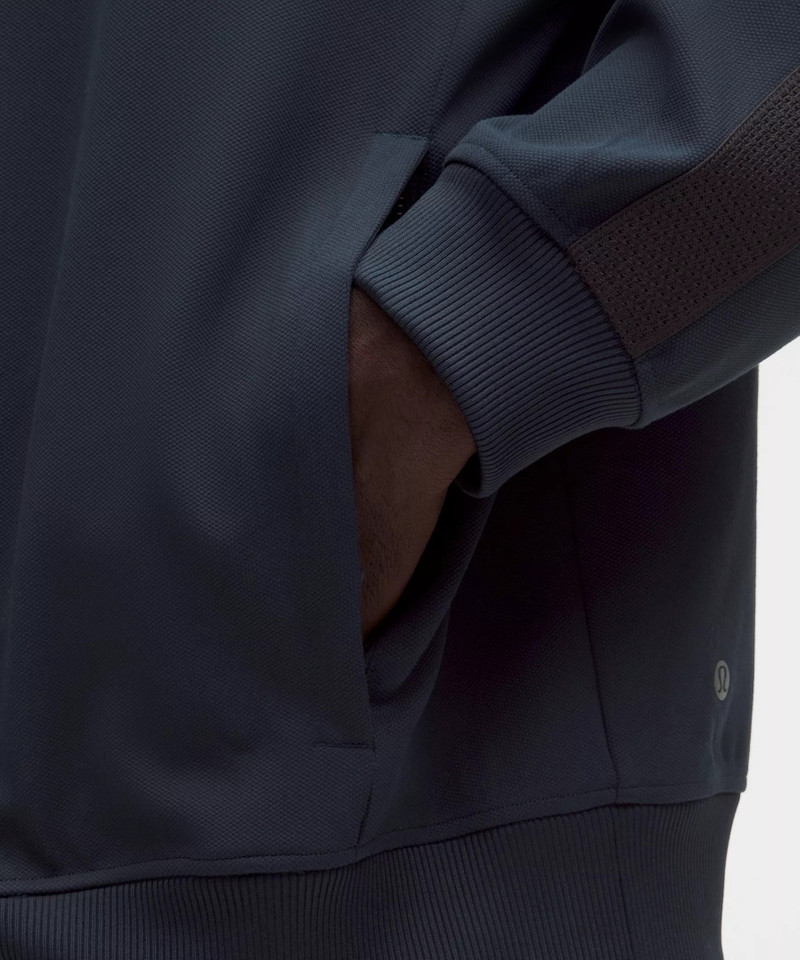 Pique Relaxed-Fit Track Jacket 5