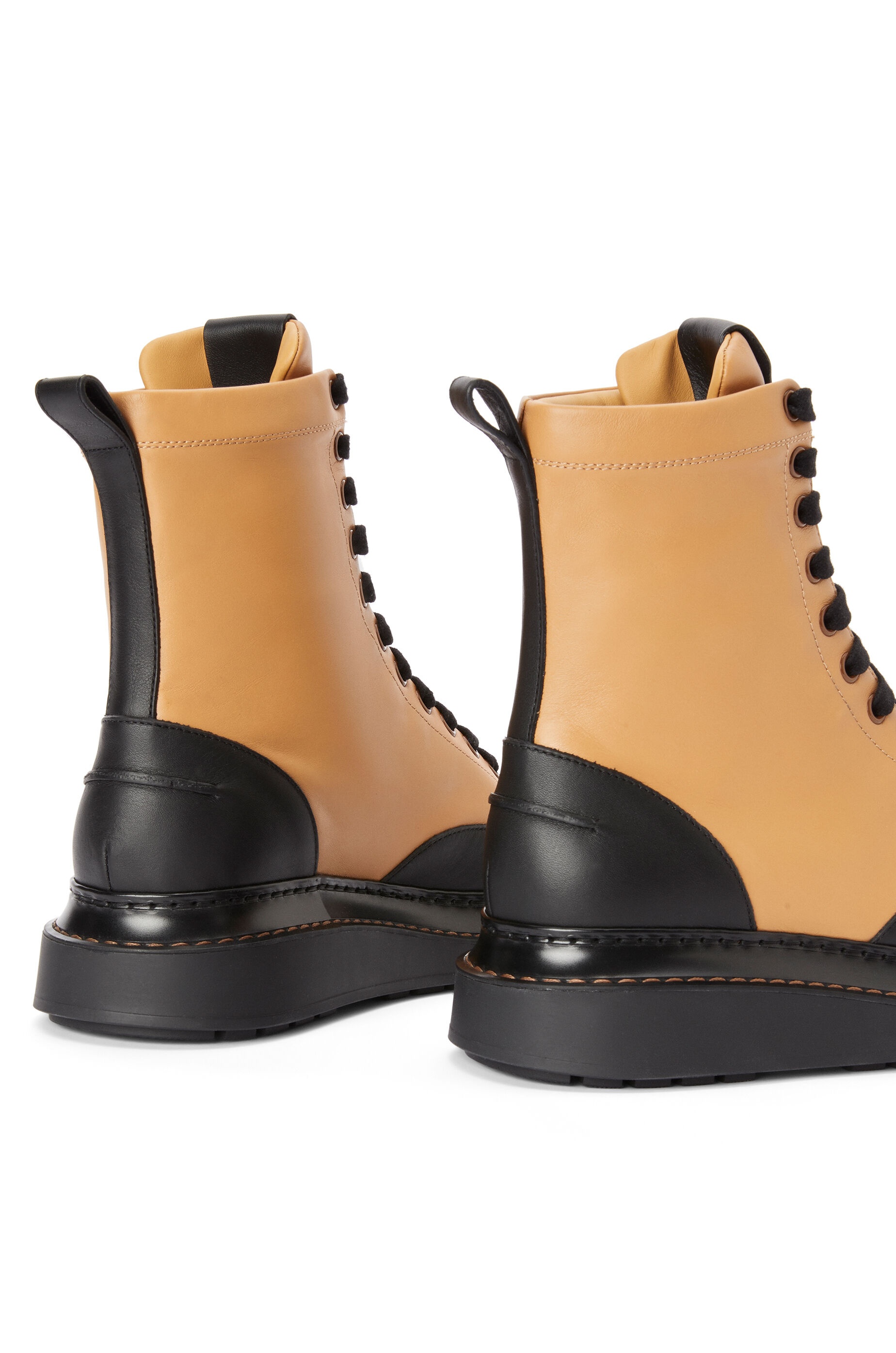 Combat boot in calfskin - 4