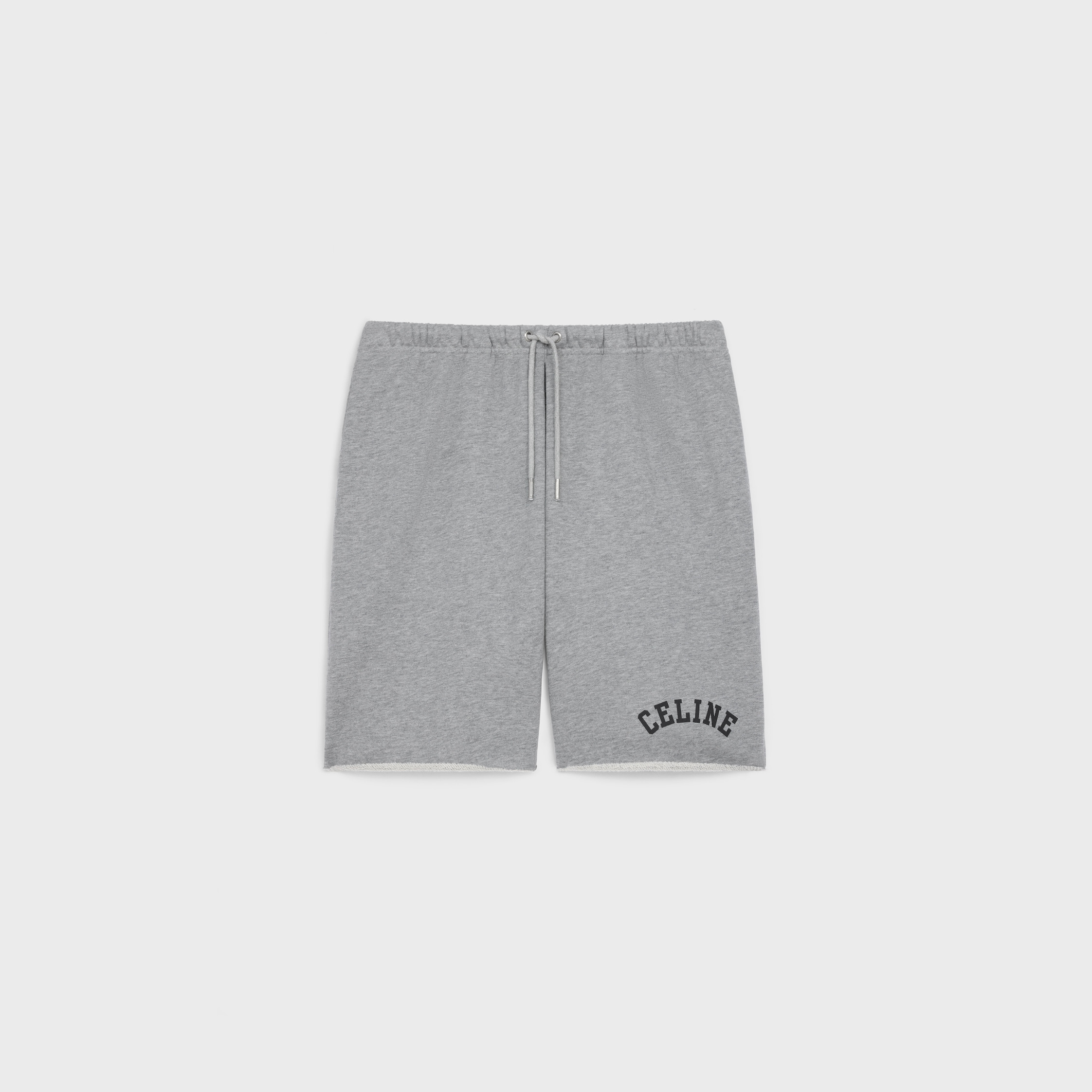 blason tracksuit shorts in cotton fleece - 1