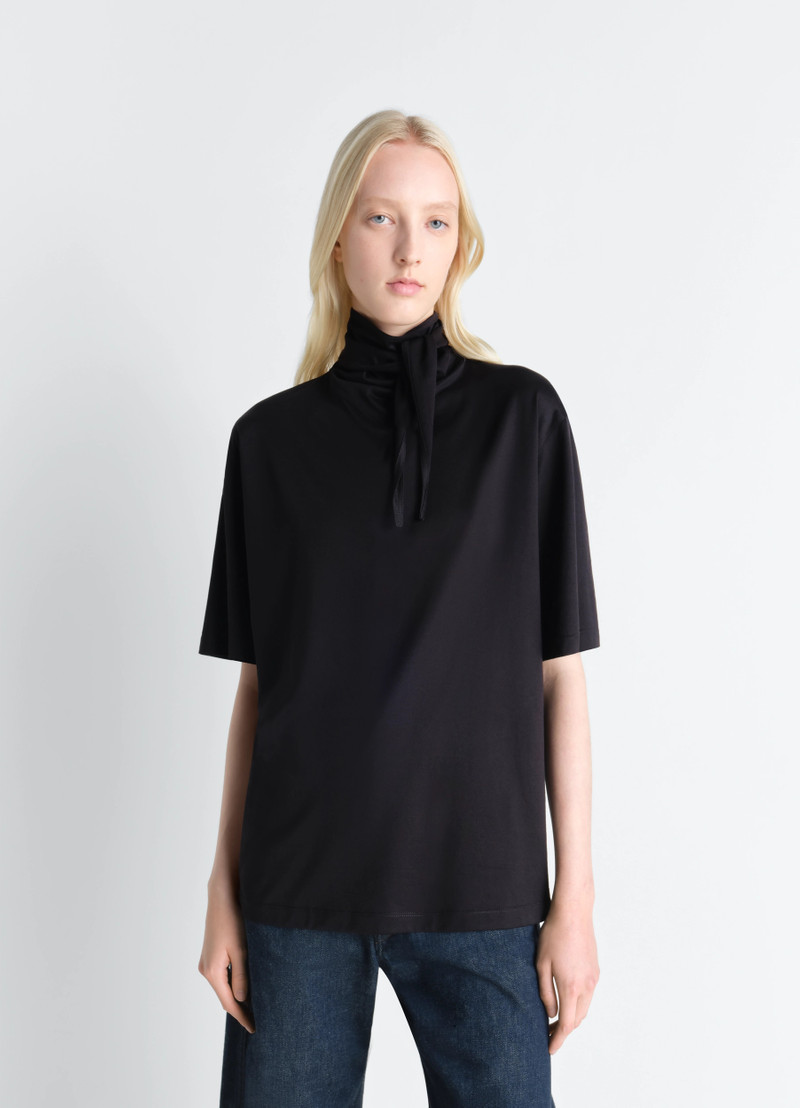 Lemaire T-SHIRT WITH FOULARD IN JERSEY outlook