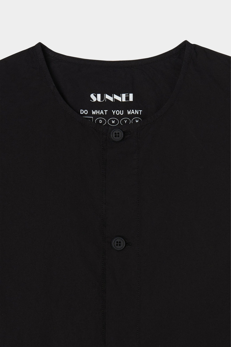 SUNNEI DWYW OVER SHIRT / black outlook