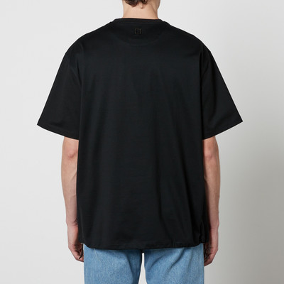 Wooyoungmi Wooyoungmi Men's Drawstring T-Shirt - Black outlook