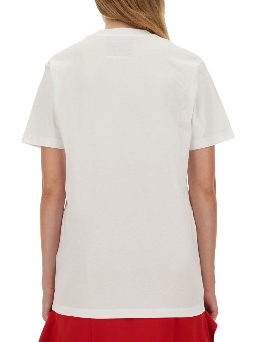 Moschino Women T-Shirt With Logo - 3