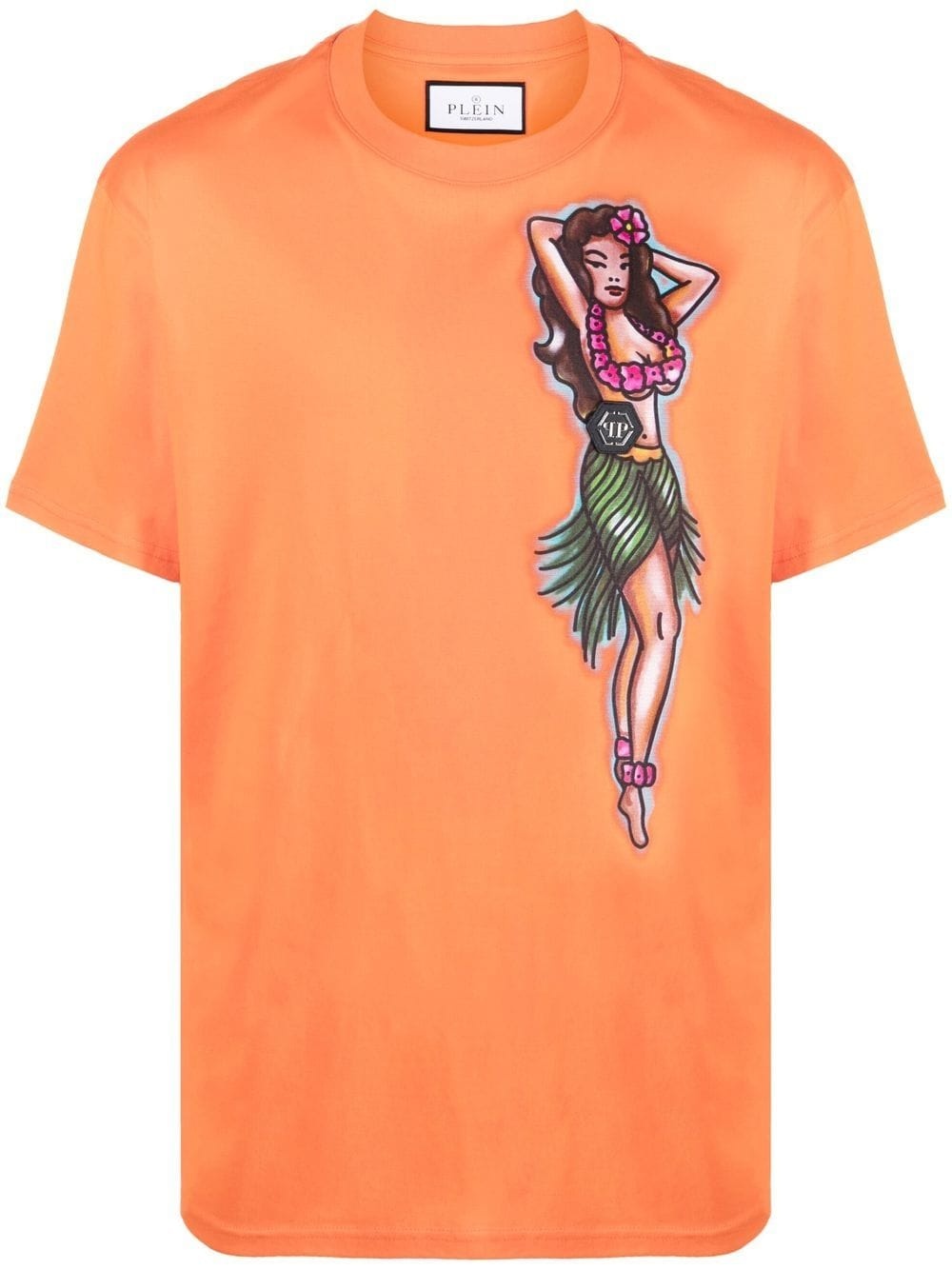 graphic-print short-sleeve T-shirt - 1