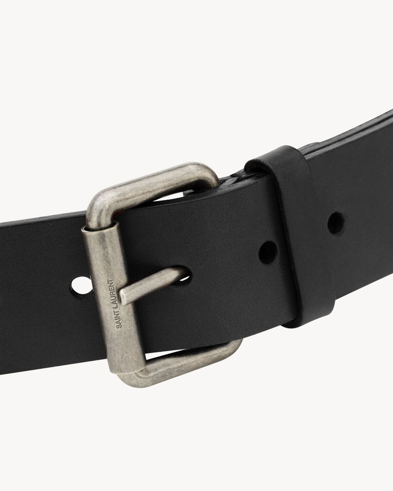 MOTORCYCLE BELT IN LEATHER 3