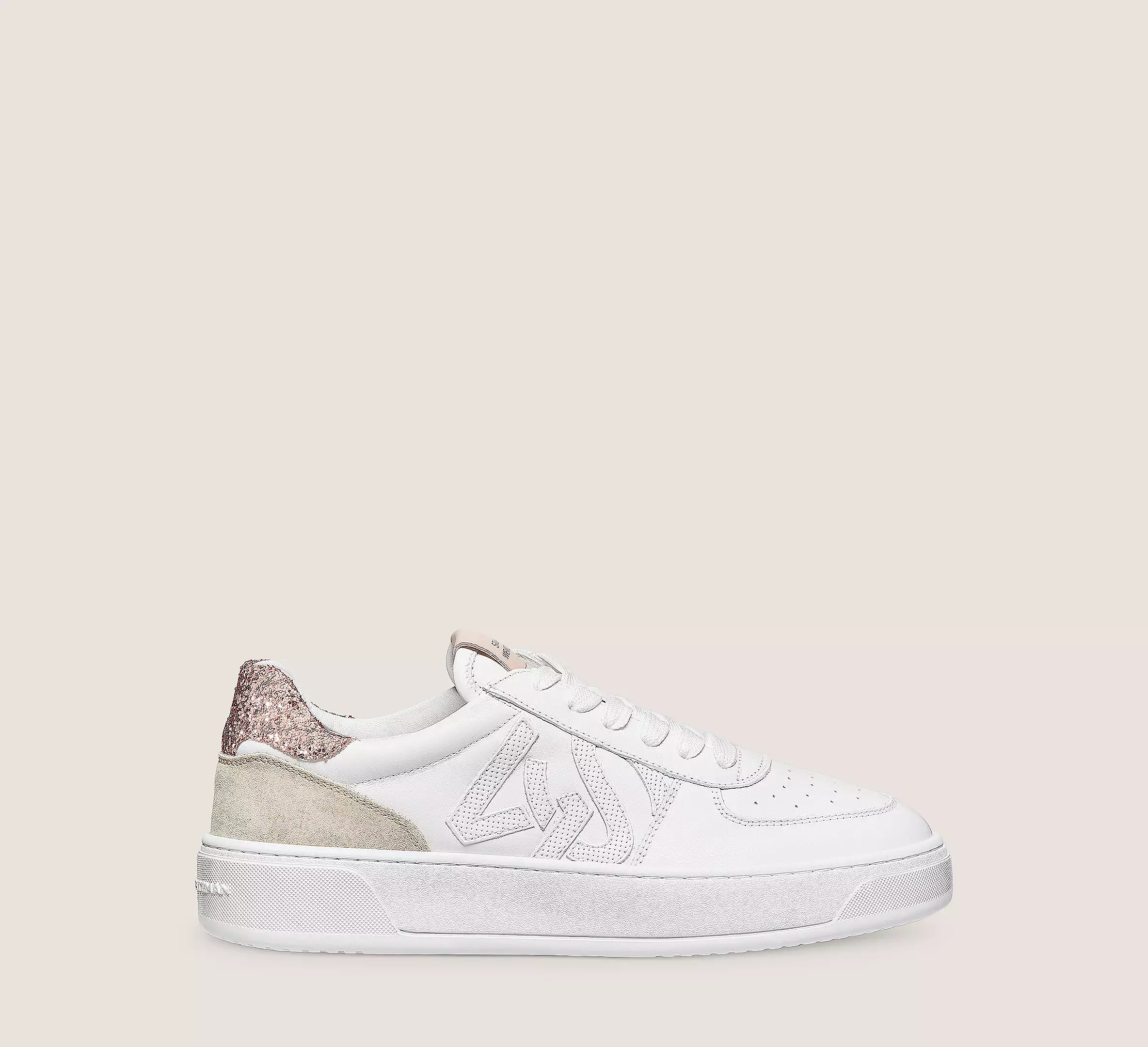 SW COURTSIDE MONOGRAM SNEAKER - 1