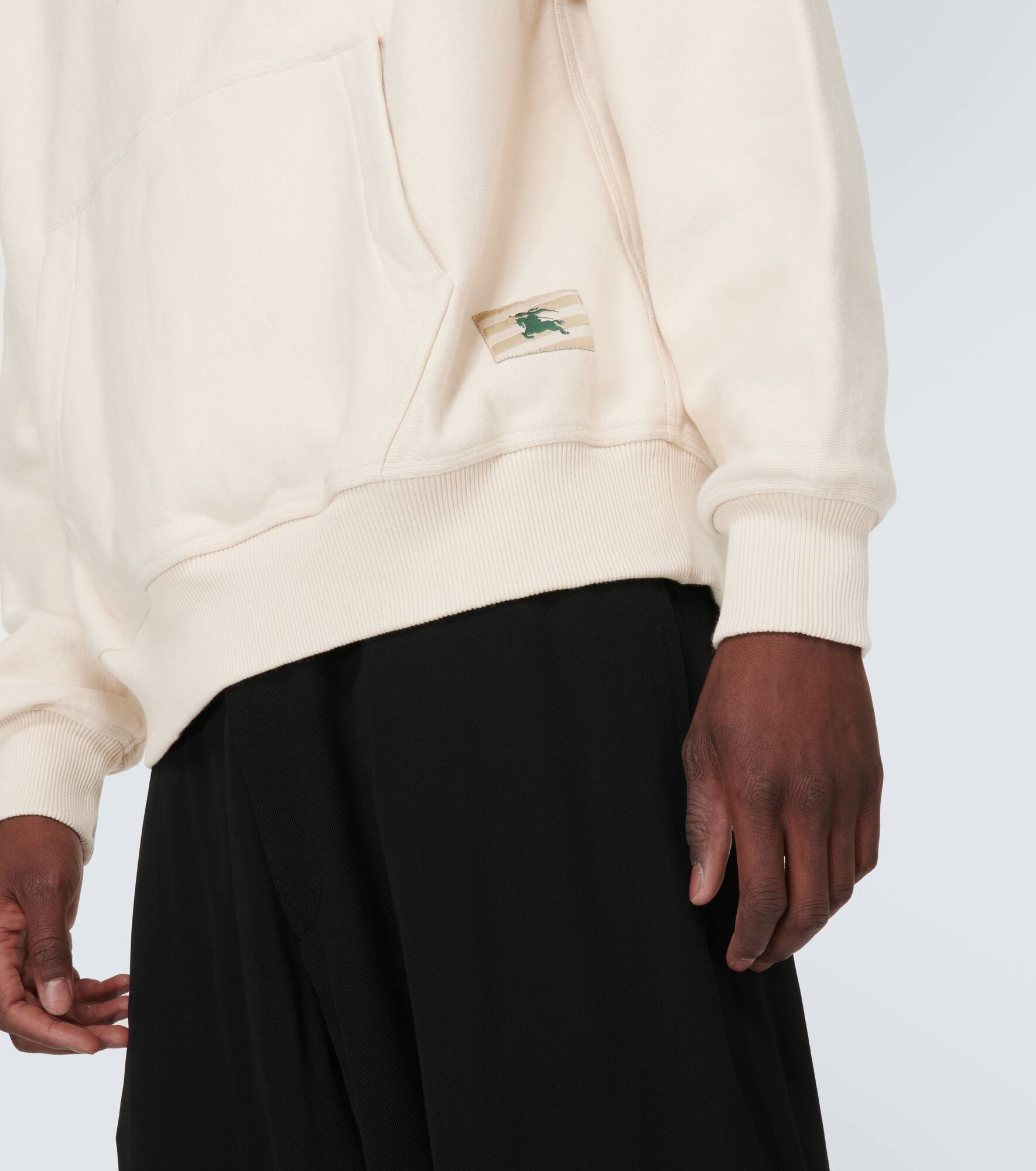 Cotton jersey hoodie - 5