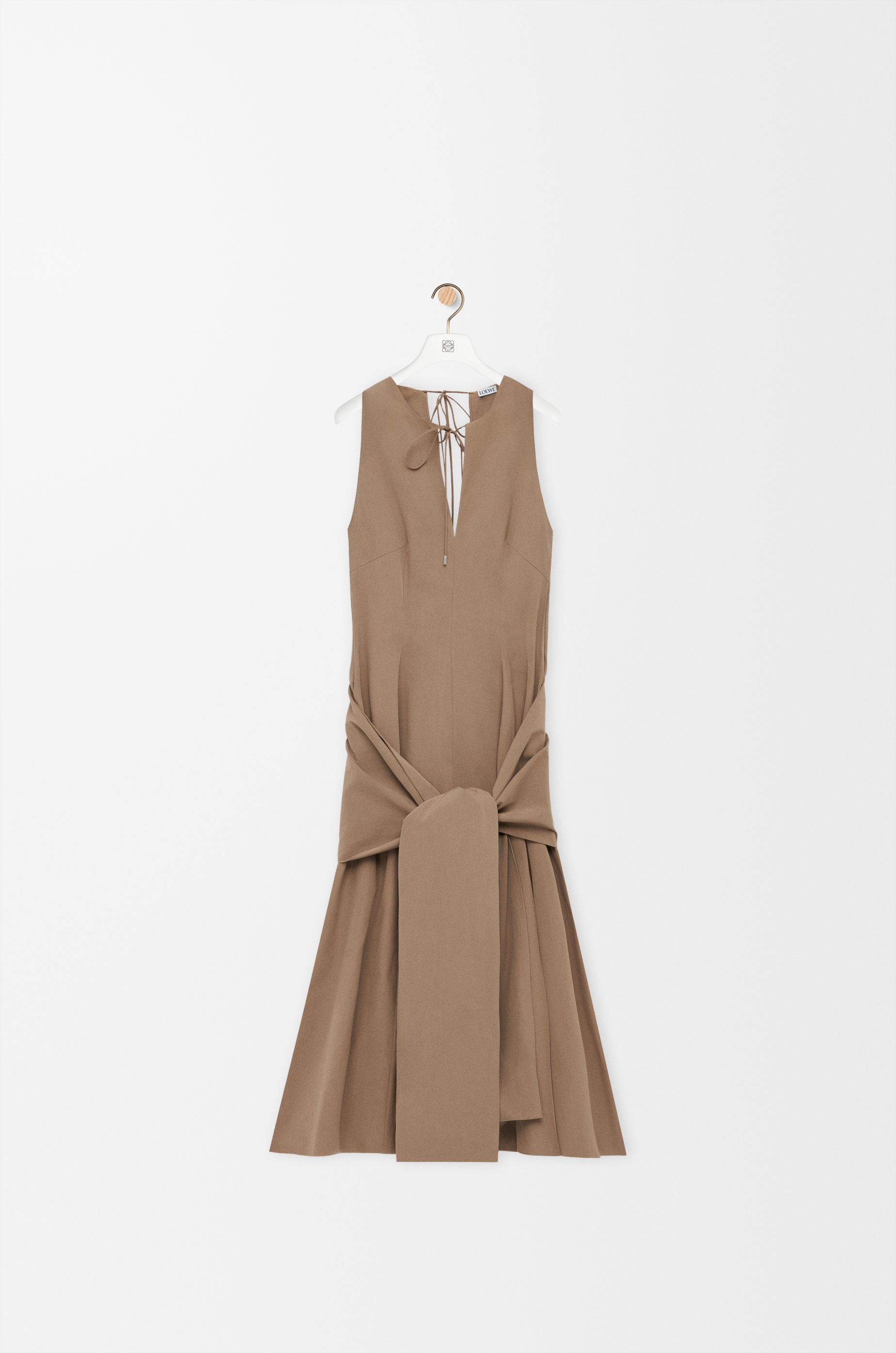 Wrap dress in cotton - 1