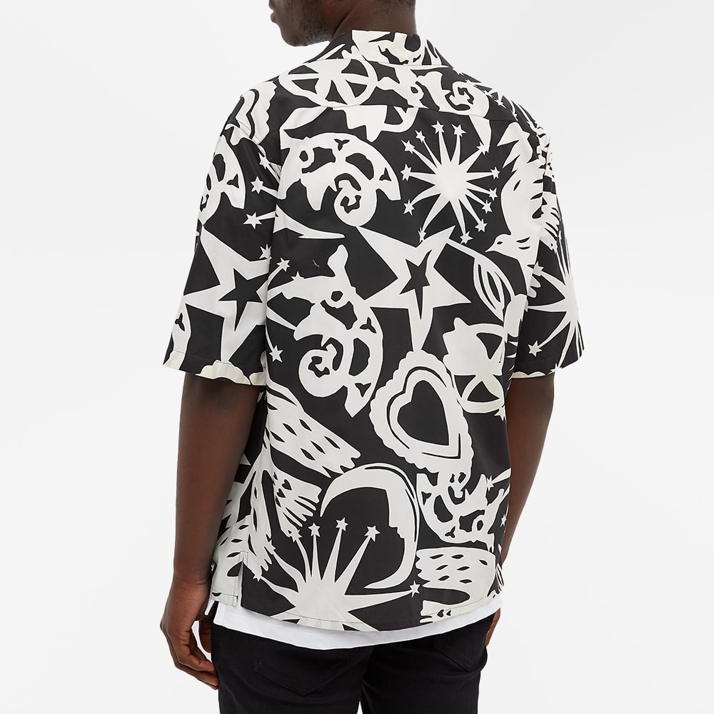 Alexander McQueen Skull All Over Print Vacation Shirt - 4