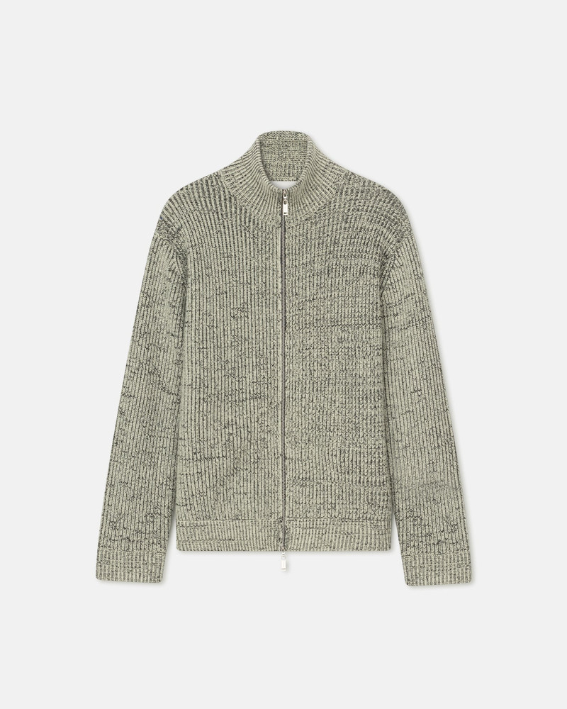 Cashmere-Blend Mouline Cardigan 1