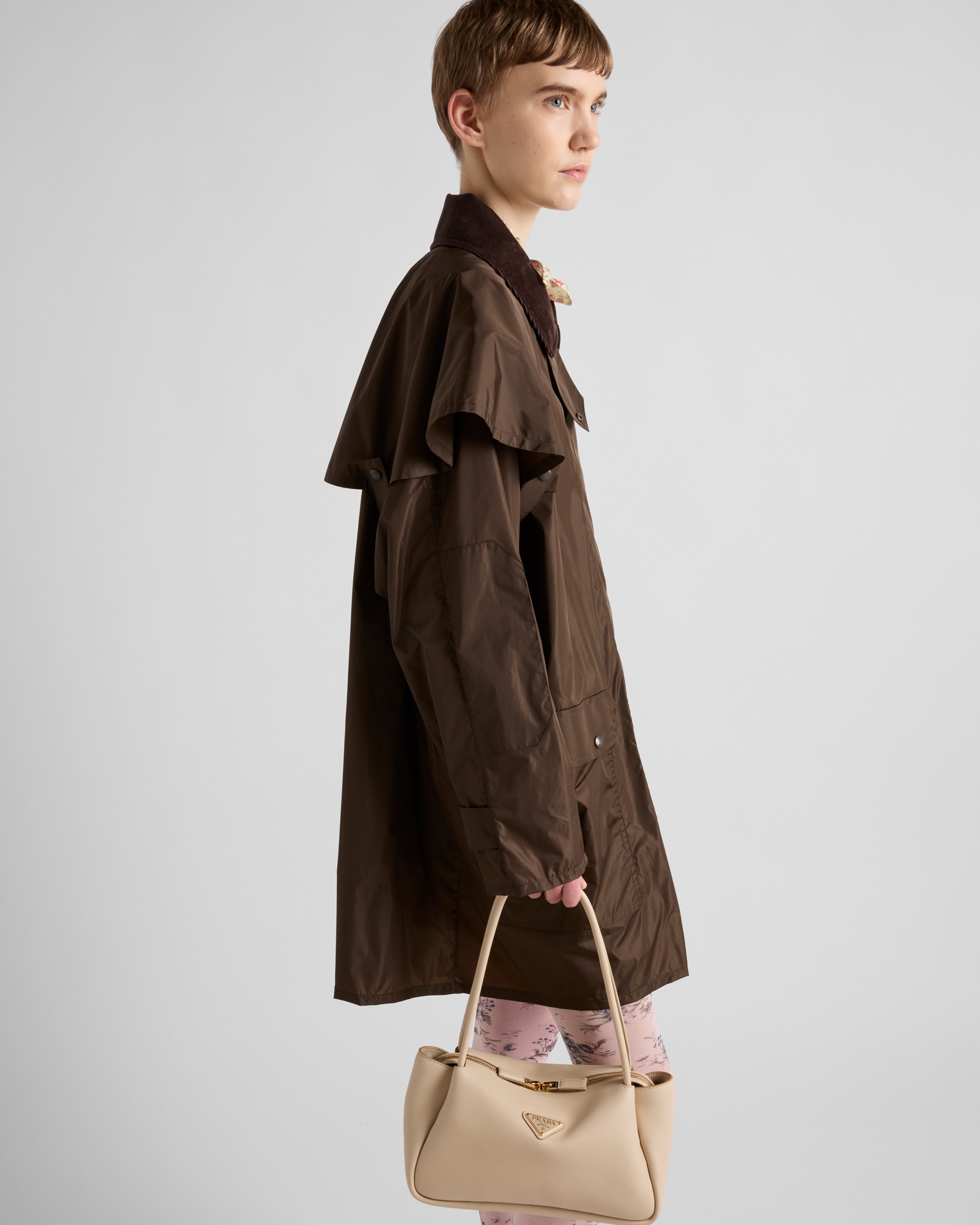Light technical fabric raincoat - 4