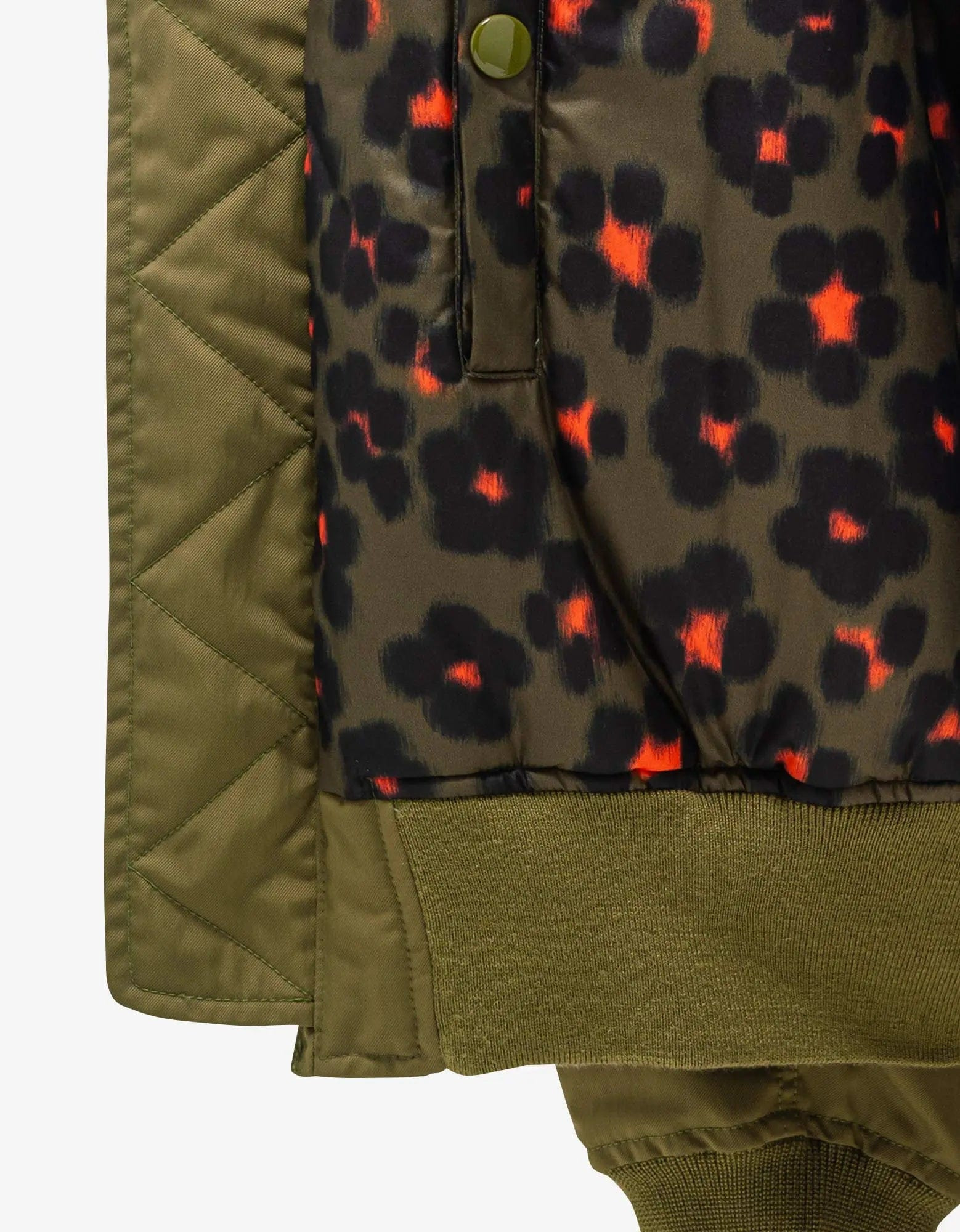 Kenzo Khaki Boxy Bomber Jacket - 7