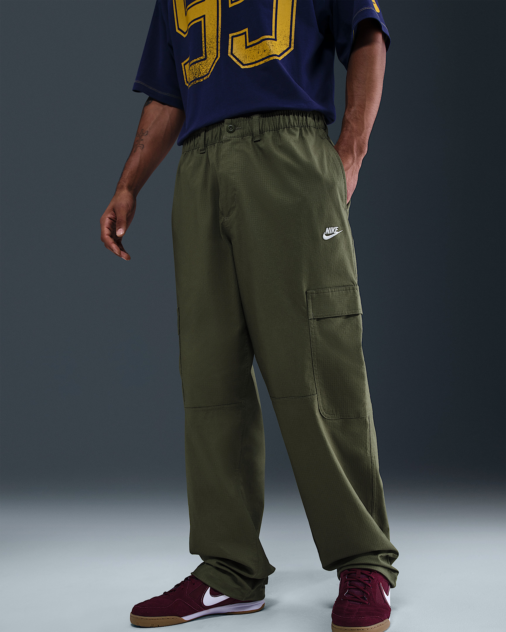 Nike Sportswear Club Men's Woven Cargo Pants - 2