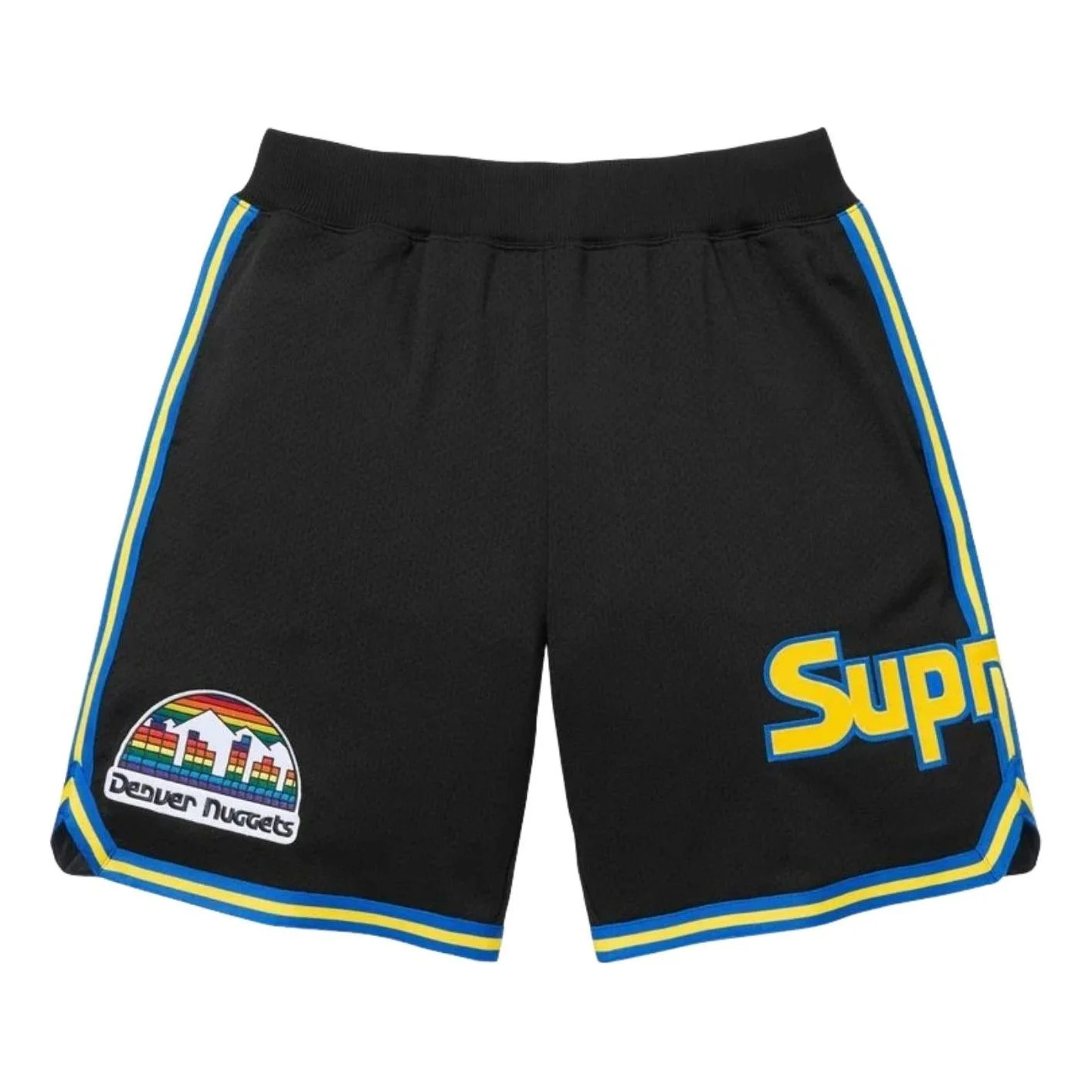 Supreme x Mitchell & Ness SS26 Teams Basketball Short 'Black' SUP-SS26-282-BLK - 1