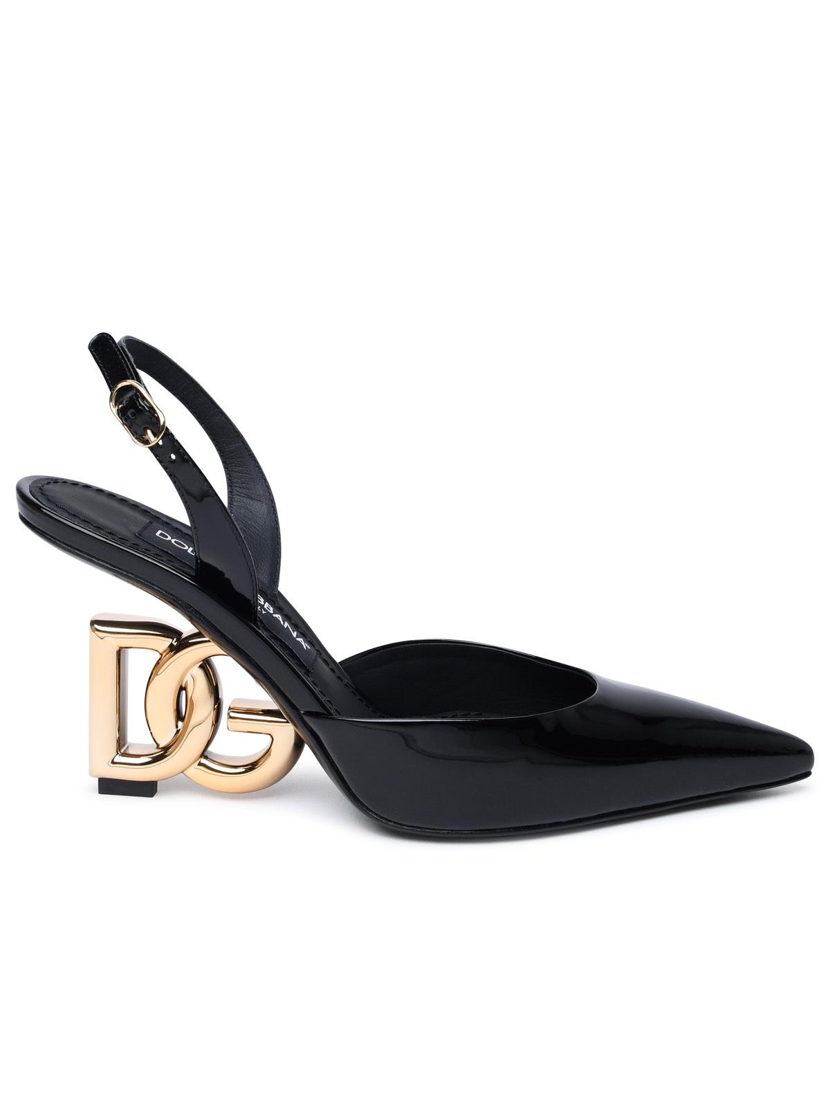 Dolce & Gabbana Black Patent Leather Pumps Woman - 1