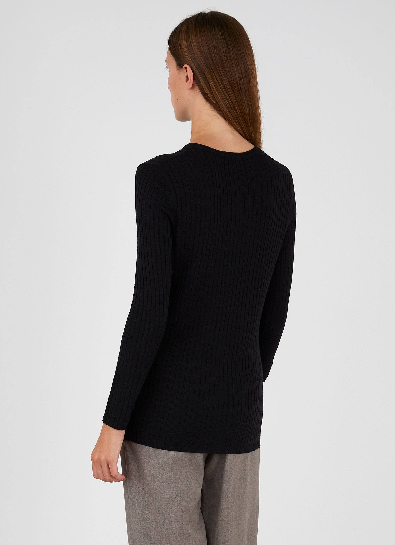 Merino Silk Henley - 3