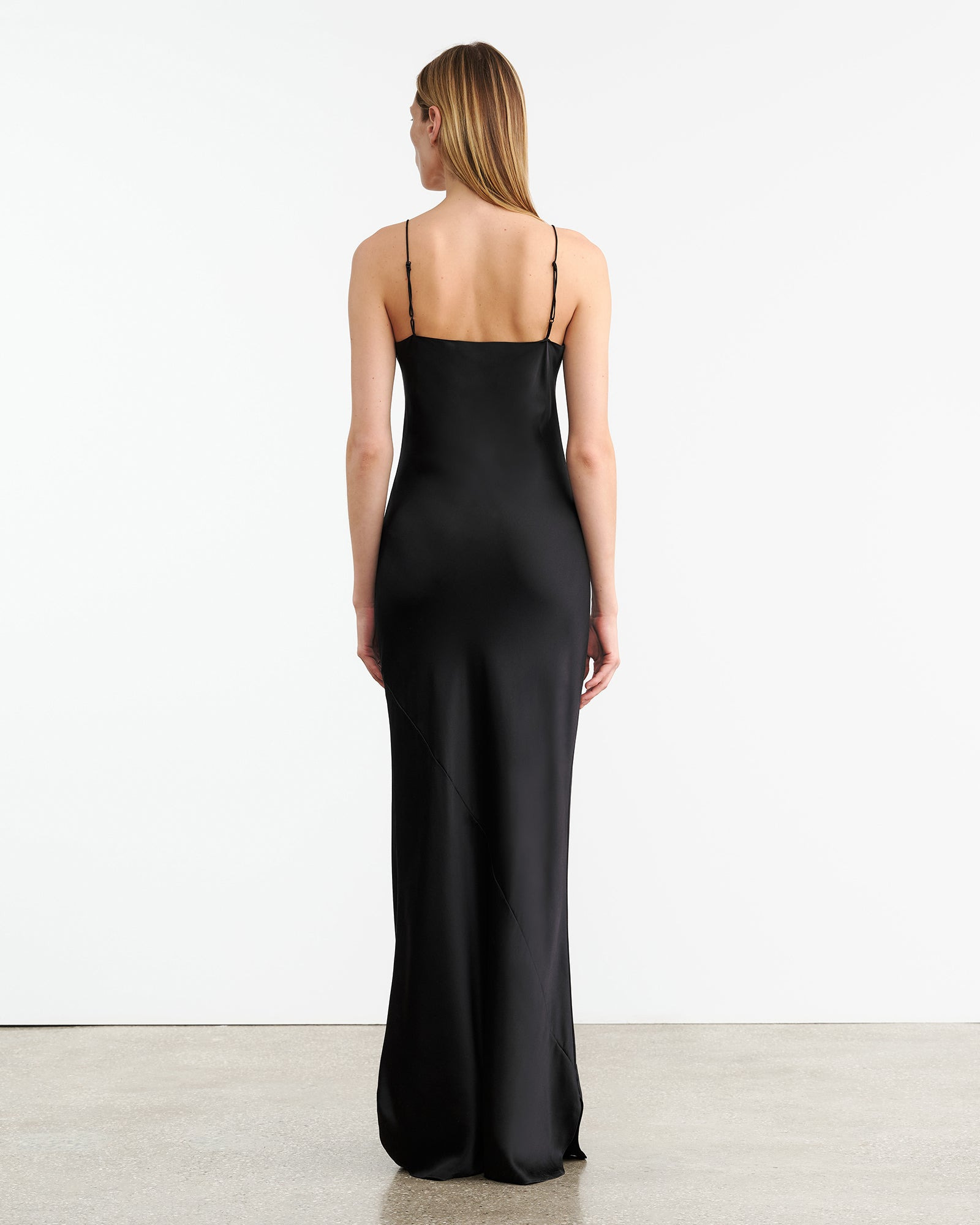 CAMI SILK GOWN - 5