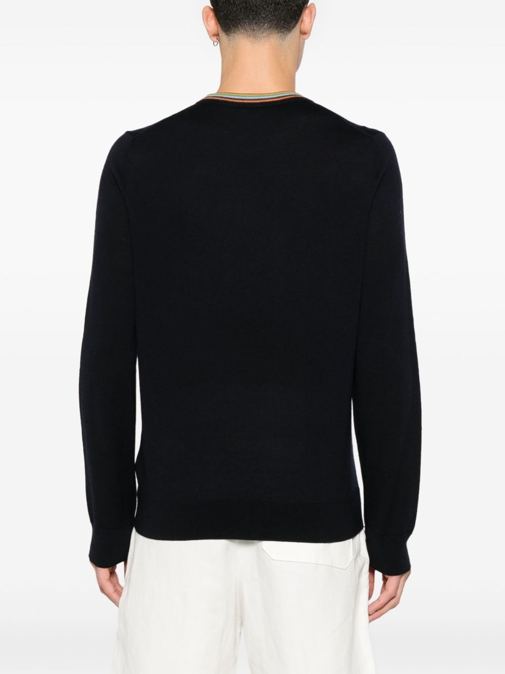 Wool crewneck sweater - 4
