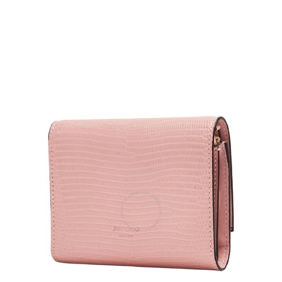 Jimmy Choo Marinda Diamond-Chain Leather Wallet - 2
