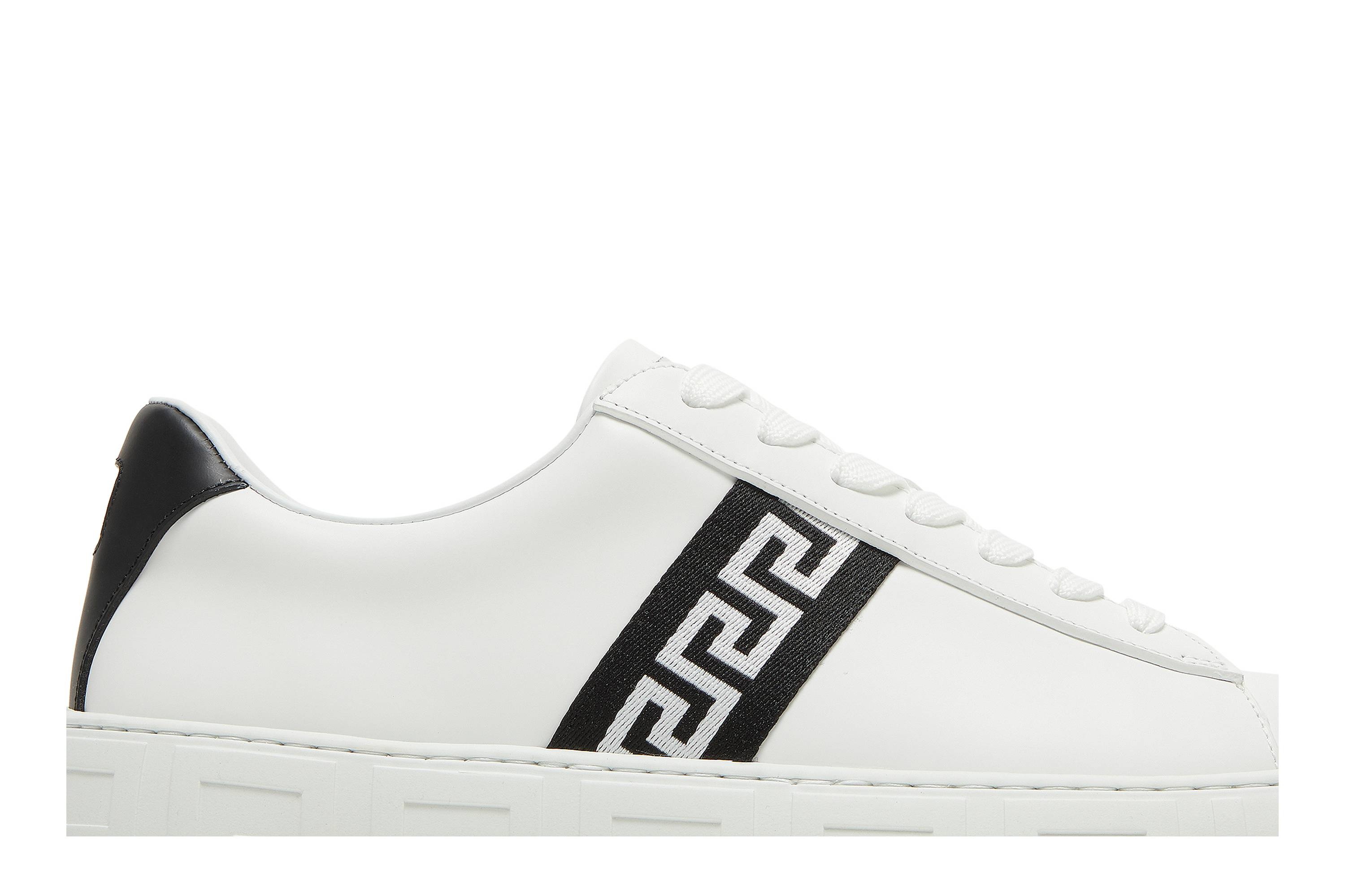 Versace Greca Sneaker 'White Black' - 2