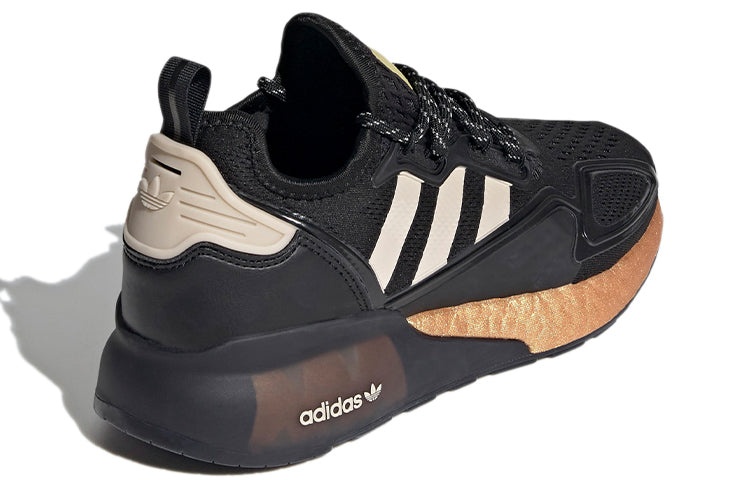 (WMNS) adidas ZX 2K Boost 'Black Gold Metallic' FY2014 - 4