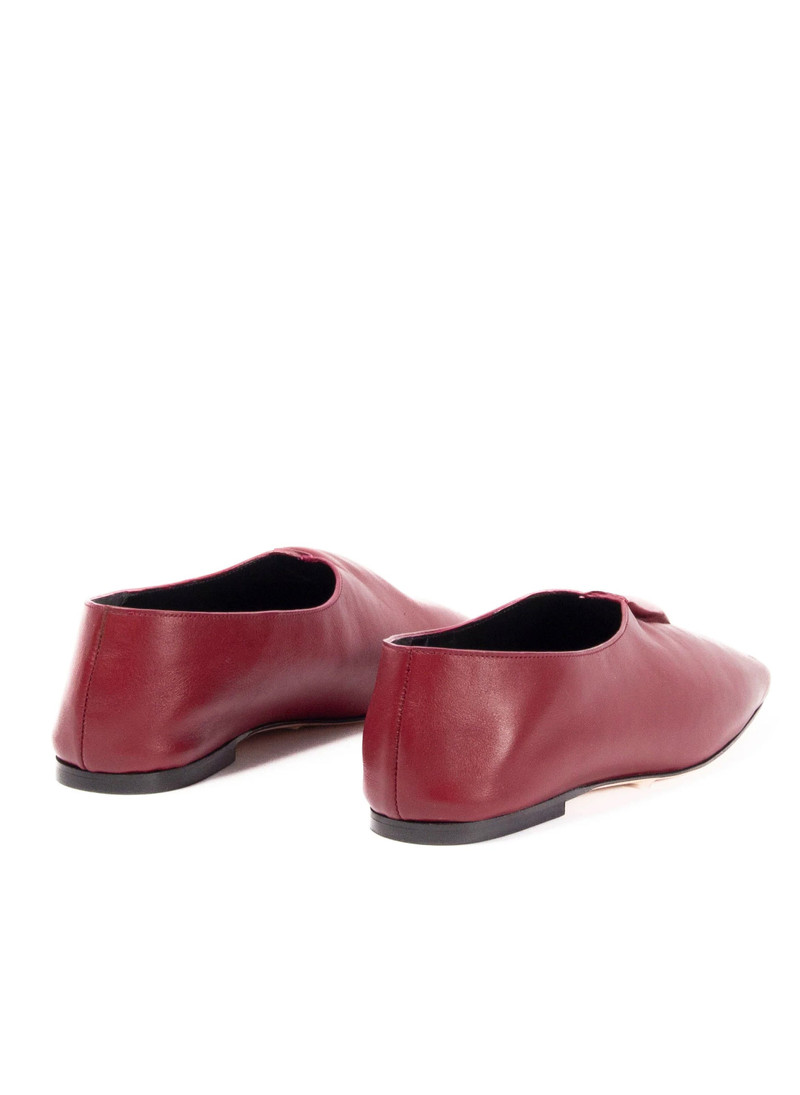 Fold Ballerina Burgundy 3