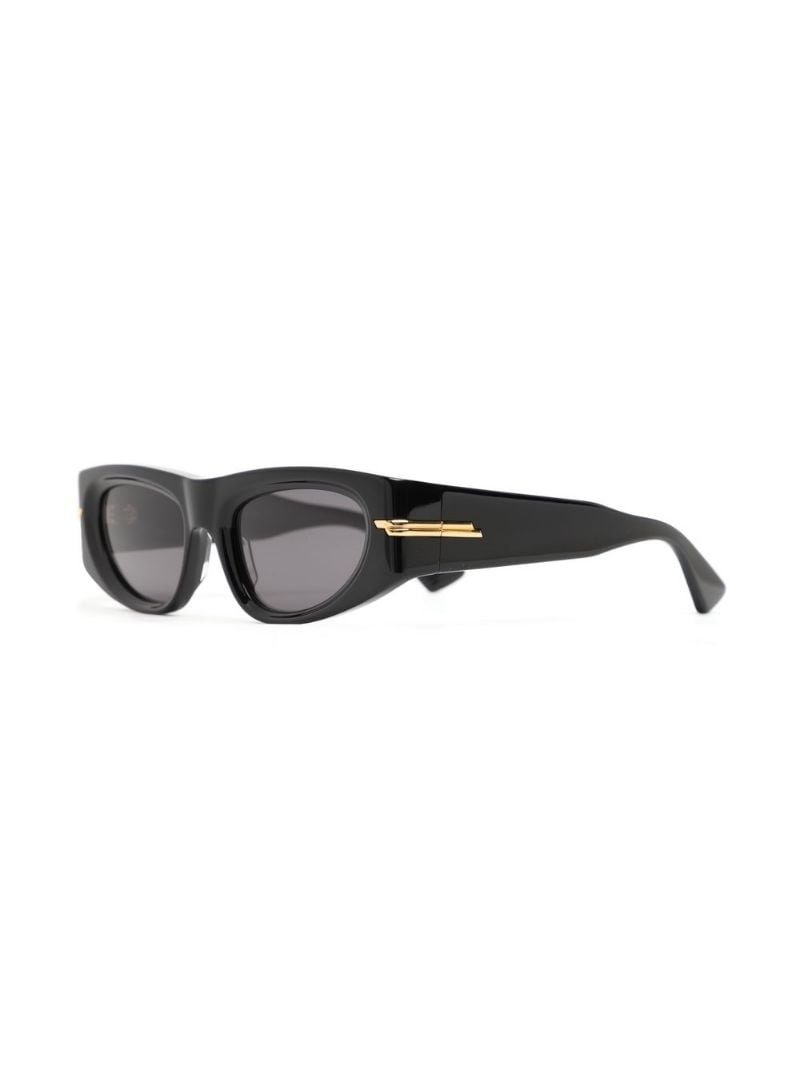 oval frame sunglasses - 2