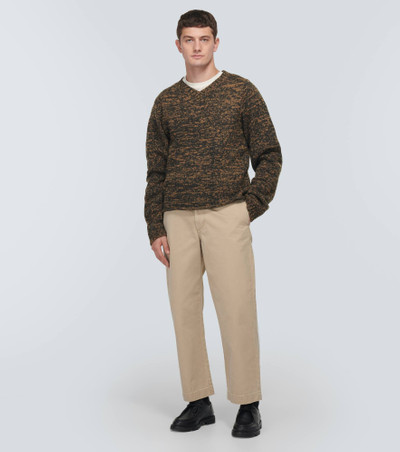UNDERCOVER Intarsia wool sweater outlook